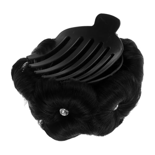 Beavorty Mehrzweck-haar-chignon Fake-dutt Haarverlängerungen Mit Strass-clip Haar-dutt-accessoire Für Frauen Event-ready von Beavorty