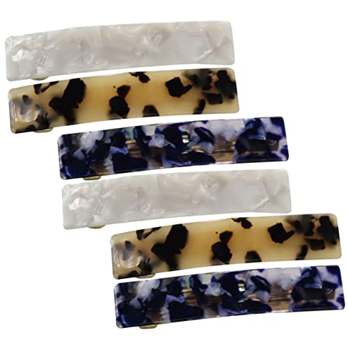 Beavorty 6stücke Metall Spring Haarspangen Für Damen Haarschmuck Für Dickes Glattes Haar Bruchsichere Frühlingshaarspangen Für Frisuren von Beavorty