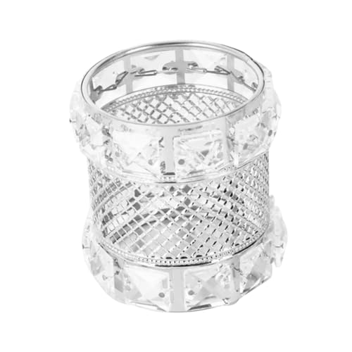 Beavorty Make-up-pinsel-organizer Für Kosmetikpinsel Kosmetik-werkzeughalter Pinsel-aufbewahrungskoffer Pinsel-organizer Make-up-werkzeug-aufbewahrungsbox Silber von Beavorty