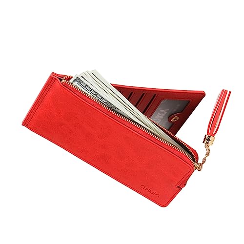 Beavorty Mini-Geldbeutel Damen Aufbewahrungstasche Für Kleinigkeiten Kleine Tasche Geldbörse Mit Kosmetikspiegel Tragbar Für Alltag Schule Einkaufen Arbeit Ausgehen von Beavorty