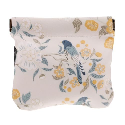 Beavorty Damen Münzbeutel Kleine Geldbörse Kompakte Clutch Stilvolle Kosmetiktasche für Reisen Praktische Make Up Tasche von Beavorty