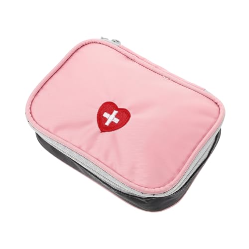 Beavorty Mini-aufbewahrungsbox Für Medikamente Tragbare Erste-Hilfe-medizintasche Aus Polyester Kleiner Organizer Notfall-medikamentenpaket von Beavorty