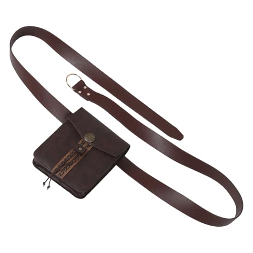 Beavorty Mittelalterliche Retro Hüfttasche Mittelalter Tasche Multifunktionale Hüfttasche Mit Mehreren Taschen Mittelalterliche Gürteltasche Handytasche Mittelalterlicher Gürtel Für von Beavorty