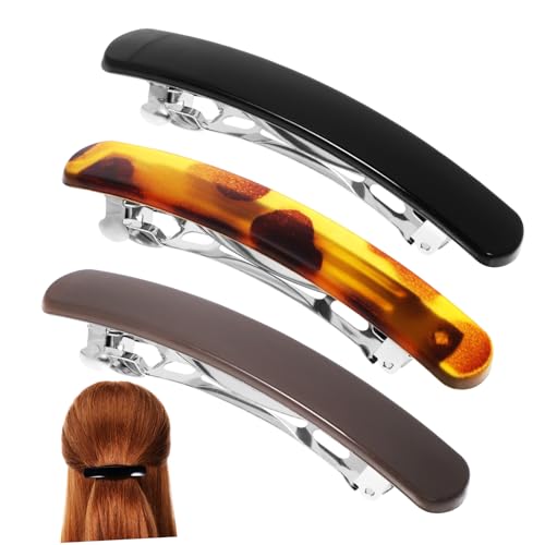 Beavorty Haarfederklammern Metall-haarklammern Damen-haarklammern Für Dünnes Haar Feine Haarspangen Druckknopfklammern Dekorative Seitenklammern von Beavorty