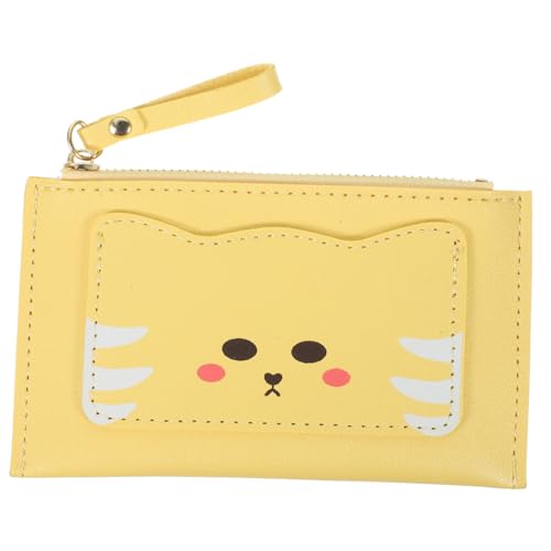 Beavorty Multifunktionale Damen Geldbörse PU Kleines Reißverschluss Portemonnaie mit Münzfach für Karten Geld Schlüssel Modisches Design Unterwegs von Beavorty