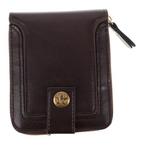 Beavorty Kompakte Herren-geldbörse Mit Reißverschluss Kartenhalter Für Herren Reisegeldbörse Mit Reißverschluss Für Kleine Geldbörse Multifunktionale Geldbörse von Beavorty