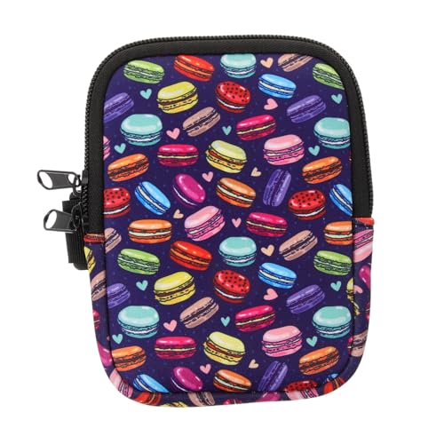 Beavorty Multifunktionale Tragetasche für Trinkflaschen Neopren Schutzhülle mit Reißverschluss für Outdoor Aktivitäten für Becher Doppelte Taschen Stylisches Design Hamburger Muster Beavorty Multifunktionale Tragetasche für Trinkflaschen Neopren Schutzhülle mit Reißverschluss für Outdoor Aktivitäten für Becher Doppelte Taschen Stylisches Design Hamburger Muster von Beavorty