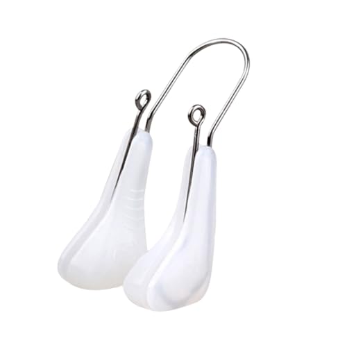 Beavorty Nasenclip Nasenformer Clip Weiß Nasenbrücke Gerade Lifting Beauty Tool für Damen und Mädchen zur Nasenformoptimierung Beeinträchtigung der Atmung von Beavorty