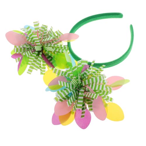 Beavorty Osterei Tempera Haarband Stirnband Osterparty Versorgung Haarschmuck Für Osterparty Kopfbedeckung Osterparty Haarbänder Osterparty Haarbänder Ostereier Stirnband von Beavorty