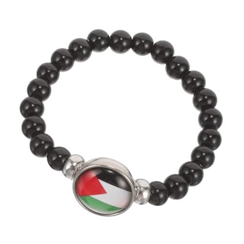 Beavorty Armband Mit Palästina-flagge Modisches Armband Mit Palästina- Verstellbares Tragbares Kleidungsaccessoire von Beavorty