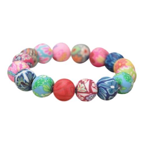Beavorty Perlenarmband Ethno Damen Schmuck für Frauen Farbenfrohes Modisches Armband für Partys Reisen Strand Feiertage von Beavorty