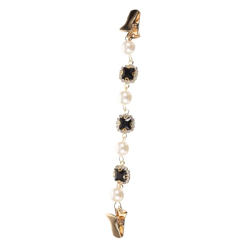 Beavorty Perlenbrosche Cardigan Clip Modischer Strickjacken und Pulloverclip Robustem Metall Stilvoller Schal und Kleiderclip für Damen Einzigartiger Französischer Vintage Look Vielseitiges von Beavorty