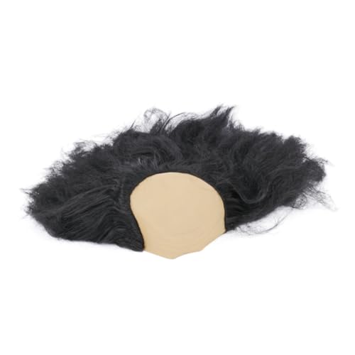 Beavorty Halloween-kostüm-perücke mit Glatze Lustige Perücke für Alte Dame Perücke mit Glatze für Männer von Beavorty