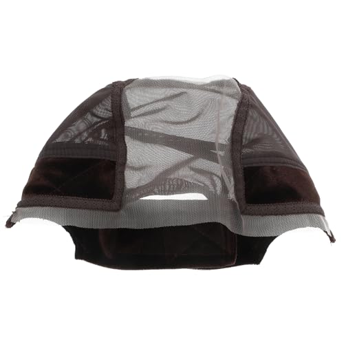 Beavorty Perückengriffkappe Aus Spitze Für Frauen Transparente Perückenkappe Verstellbare Perückengriffbänder Große Perückennetzkappe Perückenkopfwickel Atmungsaktives von Beavorty