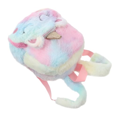Beavorty Plüsch Einhorn Rucksack Für Junge Mädchen Verstellbare Schultertasche Mit Großer Kapazität Leicht Und Tragbar Schulaccessoire Für Mädchen Und Jungen von Beavorty