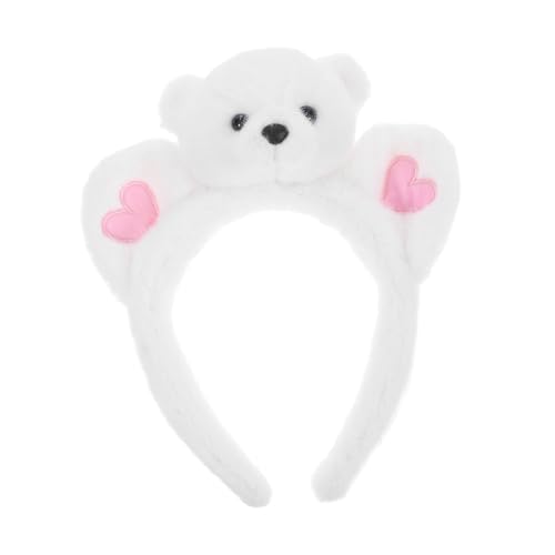 Beavorty Plüsch Stirnband mit Bärenohren für Cosplay und Fotografie Süßes Tierkostüm Accessoire für Partys und Tägliche Verkleidungen von Beavorty