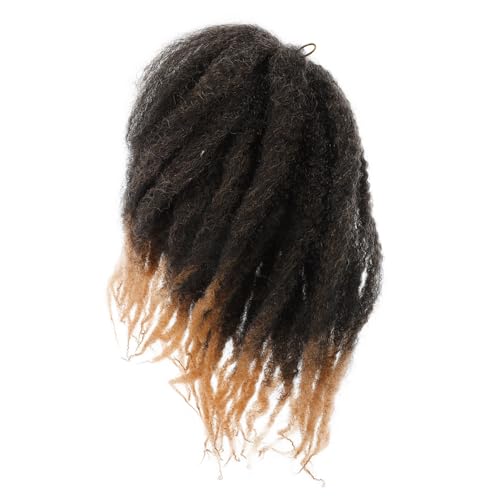 Beavorty Raupe Dreadlocks Perücke Böhmisches Flechthaar Flechthaare häkeln gästekarten hochzeit haarreif hochzeit braut Häkelnadeln lockige Perücke Frauen flechten Haarzopf häkeln Locken von Beavorty