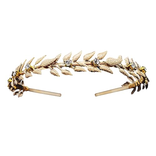 Beavorty Retro -Stirnbandkopfschmuck kopfhoerer wedding hair accessories Haarschmuck Accessoire Haarschmuck Schmuck festival haarschmuck Gold Braut Hochzeit Haarreifen Frauen Haarreifen von Beavorty