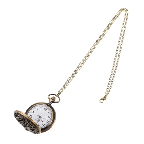 Beavorty Retro Taschenuhr Herren mit Kette Vintage Hohl Gravur Anhänger Kompakte Tragbare Taschenuhr für Krankenschwestern und Alltag Robustes Design als Modisches Steampunk Schmuckstück von Beavorty