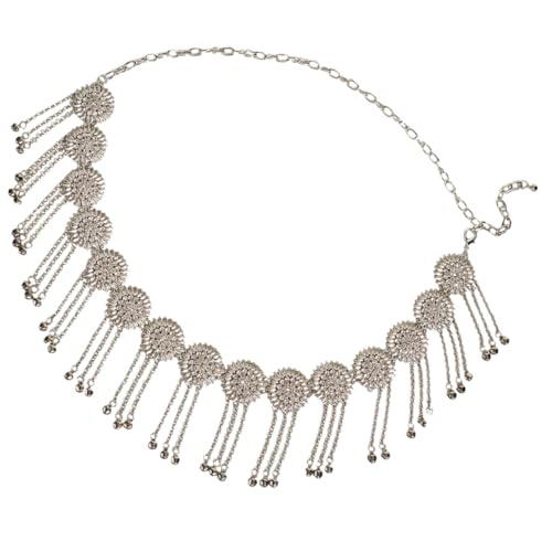 Beavorty Strass Taillenkette Perlen Bauchkette Damen Gürtel Mit Strasssteinen Für Körperkettengürtel Schmuck Für Party Hochzeit Strand von Beavorty