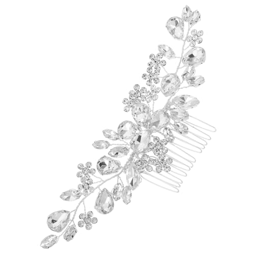 Beavorty Rhinestone Haarkamm Brautschmuck Silber Hochwertiger Hochzeit Haarclip Vielseitiges Haaraccessoire Für Braut Und Brautjungfern Festliche Anlässe Beavorty Rhinestone Haarkamm Brautschmuck Silber Hochwertiger Hochzeit Haarclip Vielseitiges Haaraccessoire Für Braut Und Brautjungfern Festliche Anlässe von Beavorty