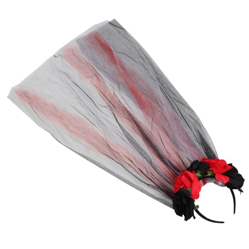 Beavorty Halloween Spirit Festival Stirnband Rose Garland Kopfschmuck Europa Stil Haar-accessoire von Beavorty
