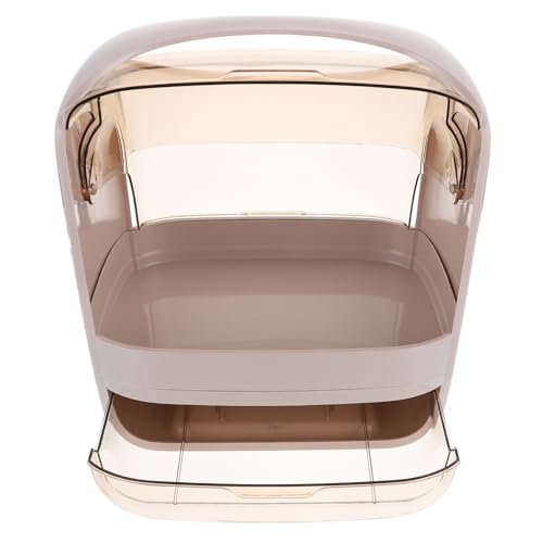 Beavorty Make-up-aufbewahrungsbox Aus Kunststoff Organizer Für Kosmetik Zur Organisation Von Lippenstift Parfüm Und Kleinen Make-up-produkten Sorgt Für Ordnung Am Schminktisch von Beavorty