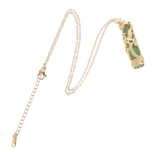 Beavorty Titanstahlanhänger Mit Säulen-design Halskette Für Damen Und Herren Robuster Titanstahl-schmuck Mit Vintage Anhänger Modische Kette Mit Glänzendem von Beavorty