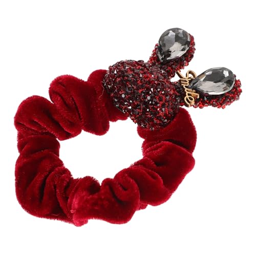 Beavorty Herbst-haargummis Verstellbare Haargummis Mit Pferdeschwanz-accessoires Glitzernde Haargummis Für Damen Elastische Haargummis Zum Tanzen Haar-accessoires von Beavorty