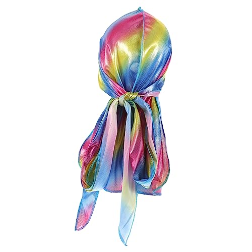 Beavorty Satin Seidige Beanie Cap Piratenhut Stirnband Für Jungen Und Mädchen Erwachsene Party von Beavorty