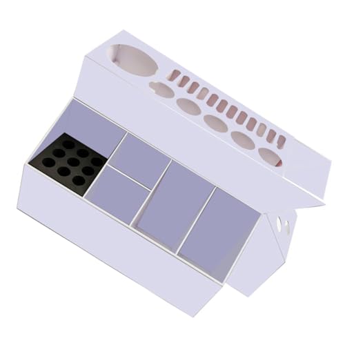 Beavorty Stylisten-werkzeughalter Aufbewahrungsbox für Haartrockner und Scheren Friseurbedarf – Haarbürsten-Organizer Haarwerkzeug-Organizer Zubehörbox für Die Arbeitsplatte von Beavorty