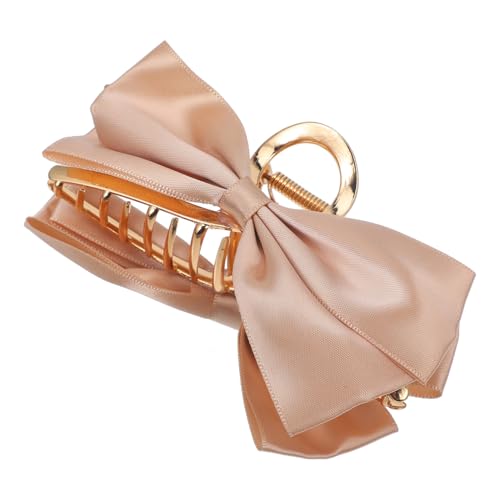 Beavorty Niedliche Haarspange Mit Schleife Für Damen Haarspange Aus Metall Starker Halt Haarspangen Für Dickes Haar Styling-clips Für Pferdeschwanzhalter von Beavorty