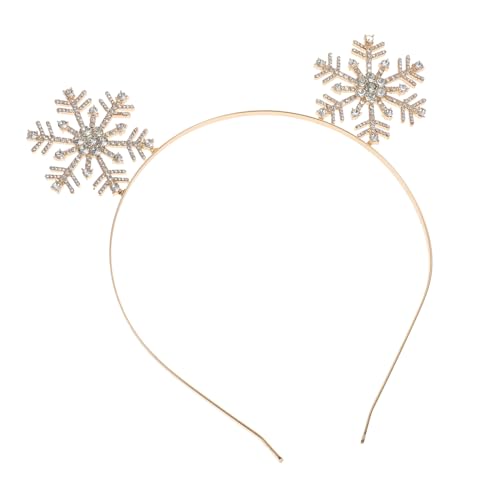 Beavorty Weihnachtsstirnband Mit Strass-design Stirnband Für Frauen Kopfschmuck Für Party Und Feierlichkeiten Weihnachten Stirnband Mit Strass-haarband Für Frauen von Beavorty