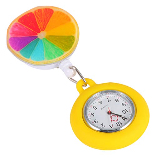 Beavorty Teleskop Krankenschwesteruhr Tragbare Taschenuhr für Krankenschwestern Hängende Uhr mit Exzellentem Design Pflegeuhr für Ärzte und Pflegepersonal Praktische und Langlebige Hängeuhr von Beavorty