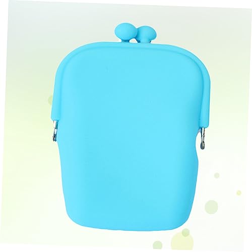 Beavorty Silikon Aufbewahrungstasche Mini Münzbeutel Leicht Tragbar Vielseitig für Schlüssel Karten Geldbörse mit Zufälliger Farbe für Alltag Reise von Beavorty