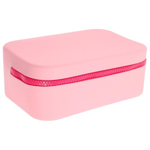 Beavorty Silikon-Make-up-Tasche Mit Reißverschluss Reise-kulturtasche Kosmetiktasche Für Frauen Make-up-Pinsel-etui Organizer von Beavorty