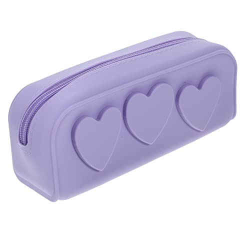 Beavorty Make-up-pinselhalter-Tasche Silikon-Pinsel-reiseetui Make-up-Pinsel-Organizer Unverzichtbare Tasche Mit Reißverschluss Für Frauen von Beavorty