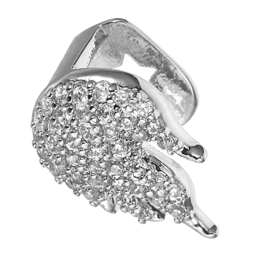 Beavorty Kostüm-zahnschmuck Konzertzahnkappe Mit Flammenmotiv Aus Kupfer Und Strasssteinen Bequemer Sitz Unisex-accessoire Für Hip-hop-partys Und Konzerte von Beavorty