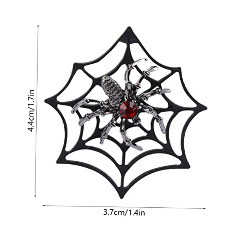 Beavorty Spinnennetz Ohrstecker Halloween Ohrschmuck Kreative Netzform Metalllegierung Langlebig Damenfest Dekoratives Accessoire von Beavorty