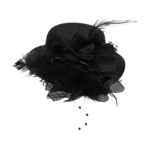 Beavorty Stilvolle Haarnadel Hut Dekor Haar Clip Damen Blumen Party Kopfbedeckung Spitzen Kopfbedeckung Strapazierfähiges Material Modisches Design Für Feste Und Besondere Anlässe von Beavorty