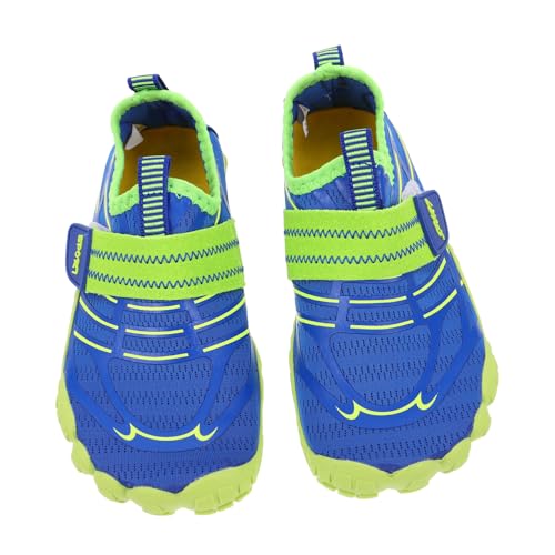 Beavorty Sport Wasserschuhe Barfußschuhe Sport Laufschuhe Schnelltrocknende Sportschuhe Lauf Sneaker Sommer Barfußschuhe Aktivitätsschuhe Sportschuhe Blau von Beavorty