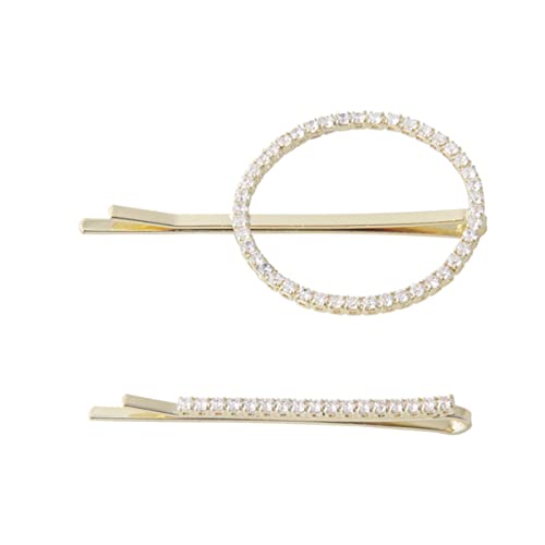 Beavorty 2stücke Haarnadeln Set Runde Design Haarspangen Aus Stilvolle Haaraccessoires Für Damen Für Verschiedene Anlässe von Beavorty