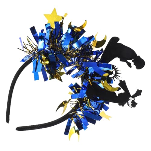 Beavorty Festivals Kopfbedeckung Mit Sternen Und Mond Traditionelle Ramadan-dekoration Stirnband Für Karneval Und Festivalkostüme von Beavorty