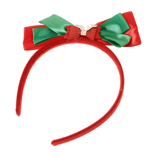 Beavorty Schleifen Stirnband Für Damen Weihnachten Party Kopfbedeckung Haarband Für Erwachsene Und Mädchen Cosplay Accessoire von Beavorty