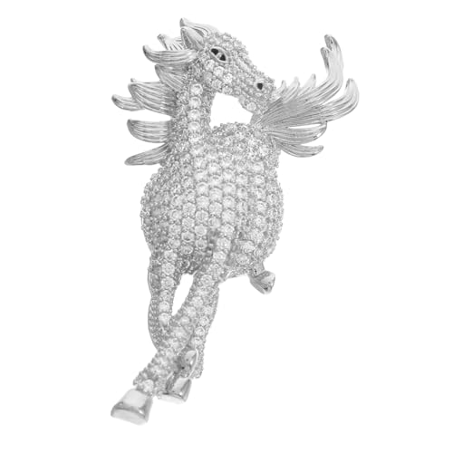 Beavorty Strass Anstecknadel Dekoration Strasssteine Pferdeornament Mädchenbroschen Mädchenbrosche Pferdebrosche Dekorative Anstecknadeln Für Kleidung Damenbrosche Chinesischer von Beavorty