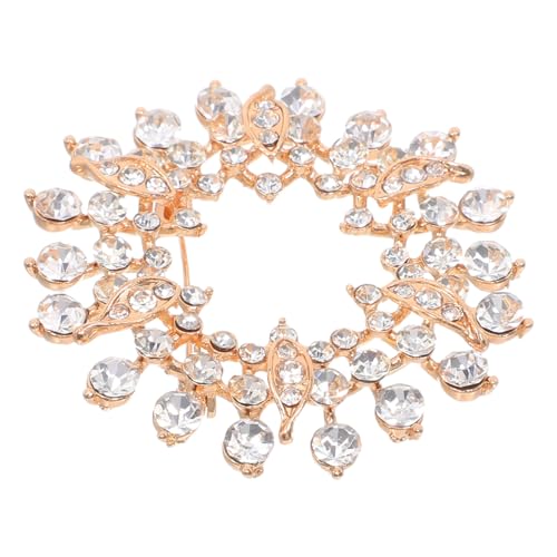 Beavorty Strass Brosche für Damen Modische funkelnde Anstecknadel aus Langlebiger Zinklegierung Vielseitiges Schmuckstück für Kleidung Taschen Schals Hochzeiten und Festliche Anlässe Beavorty Strass Brosche für Damen Modische funkelnde Anstecknadel aus Langlebiger Zinklegierung Vielseitiges Schmuckstück für Kleidung Taschen Schals Hochzeiten und Festliche Anlässe von Beavorty