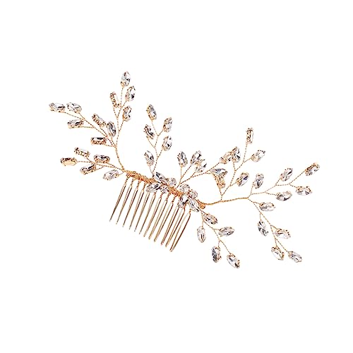 Beavorty Brauteinsatzkamm Hochzeitshaarspangen Für Bräute Frauen Haarnadel Kopfschmuck Für Die Braut Haarkamm Mit Strasssteinen Hochzeit Kopfschmuck Hochzeitskleid Perlenblume Brautjungfer von Beavorty