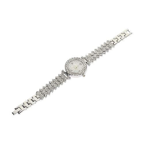 Beavorty Strass Verzierte Armbanduhr Für Damen Mit Zartem Design Freizeituhr Als Handgelenkschmuck Damenuhr Für Viele Anlässe von Beavorty
