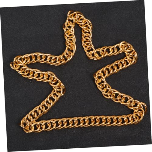 Beavorty Stylische Hip Hop Kette für Herren und Damen Lange Chunky Chain Extravaganter Schmuck für Individuelles Styling im Gothic Stil von Beavorty