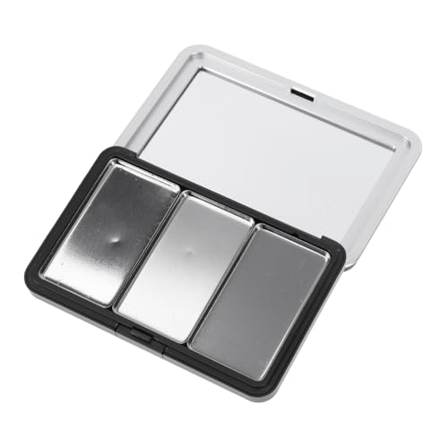 Beavorty Stylische Magnetische Box Für Augen-Make-up Und Lippenstift Leere Nachfüllpalette Mit Spiegel Für Reisen DIY Blush-Organizer Kompakt Und Leicht Aus Langlebigem Geruchslosem von Beavorty